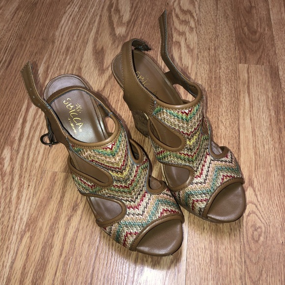 SBICCA Women’s wedges size 6 - Picture 2 of 4